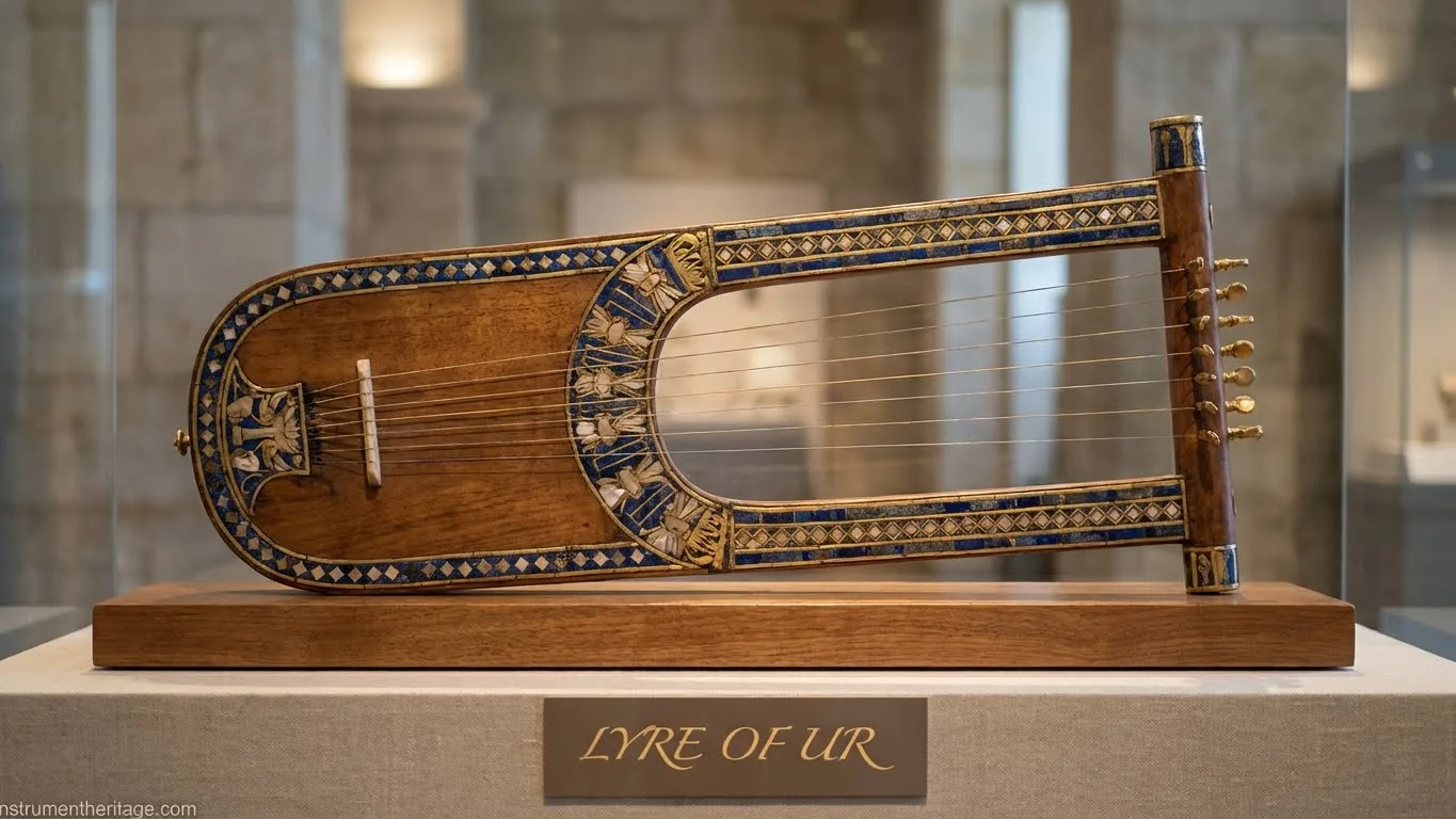 Lyre Not Instrument The Lyres of Ur: Among the Oldest Surviving String Instruments ...
