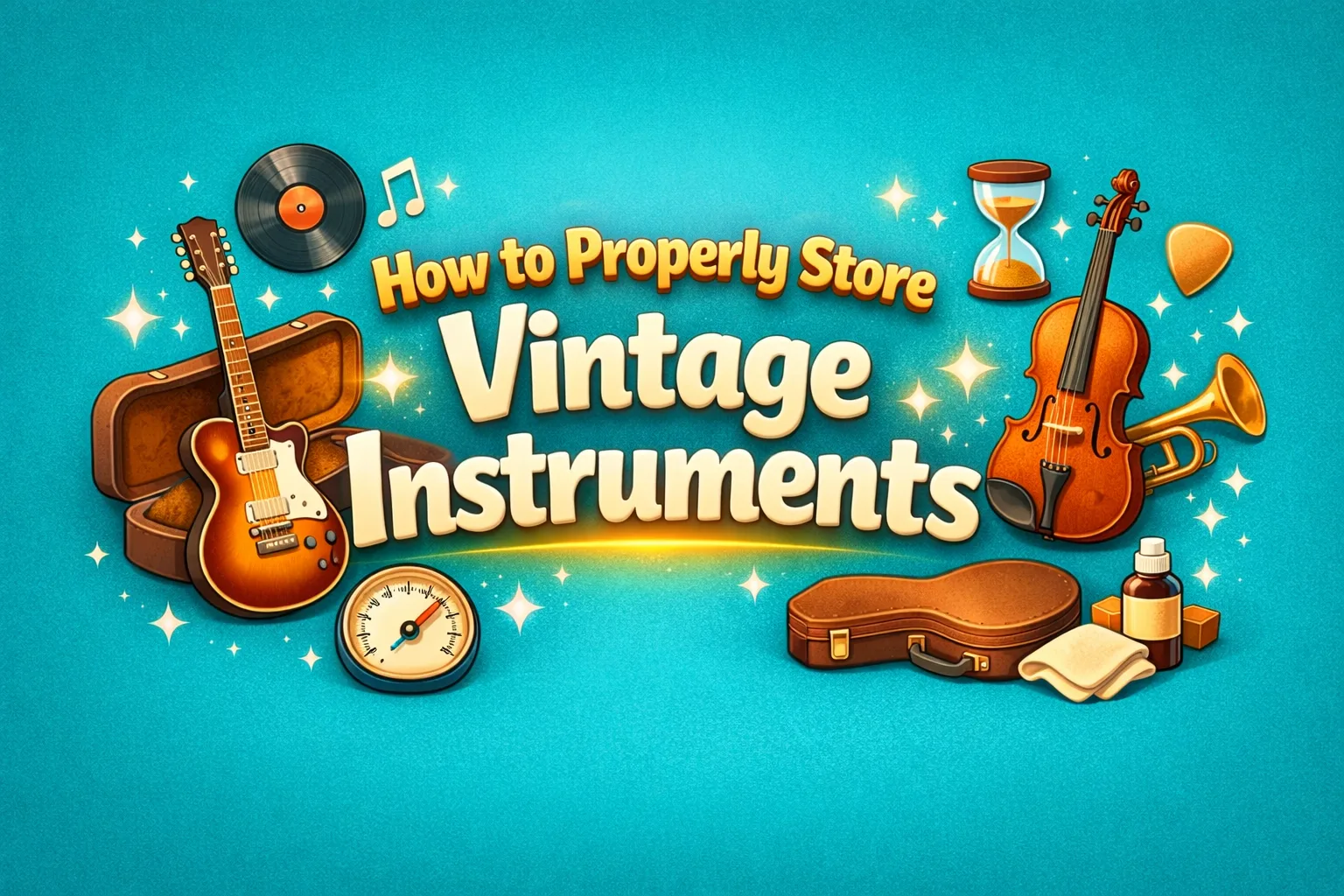 Vintige Instruments How to Properly Store Vintage Instruments - InstrumentHeritage.com