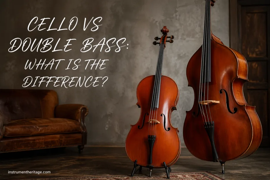 Cello vs Double Bass What Is the Difference
