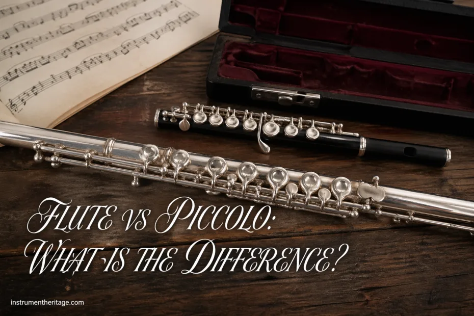 Flute vs Piccolo What Is the Difference